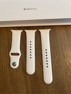 Apple Sport Band 38mm S/M and   M/L white